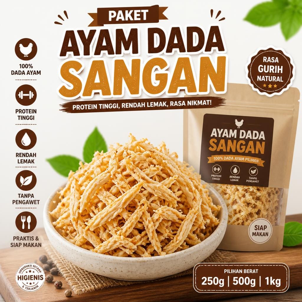 Paket Ayam Dada Sangan